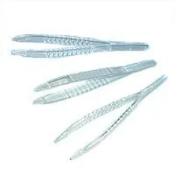 ® Einmalpinzette aus Kunststoff steril 12,5 cm>Frank Hot