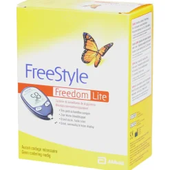 FreeStyle Freedom Lite Blutzucker-Messsystem ohne Codierung mmol/l><noscript><img width=