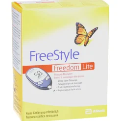 FreeStyle Freedom Lite Blutzucker-Messsystem ohne Codierung mmol/l><noscript><img width=