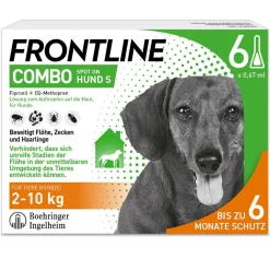 COMBO® Spot on gegen Flöhe und Zecken Hund S 2-10kg>Frontline
