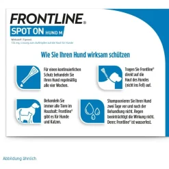 ® SPOT ON Hund (10-20kg) gegen Zecken und Flöhe|Frontline