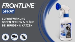 ® Spray gegen Zecken und Flöhe bei Hund und Katze>Frontline