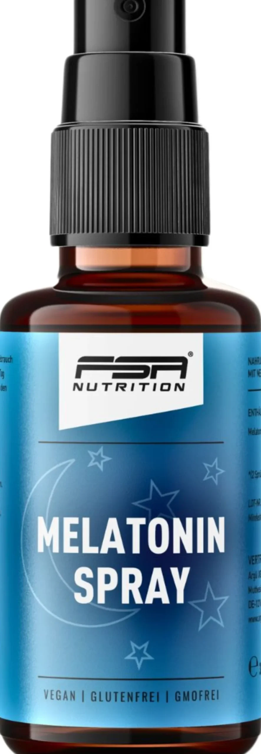 Melatonin Einschlafspray 1 mg auf Wasserbasis & ohne Alkohol>FSA NUTRITION Best