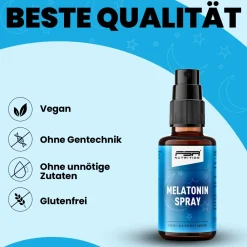 Melatonin Einschlafspray 1 mg auf Wasserbasis & ohne Alkohol><noscript><img width=