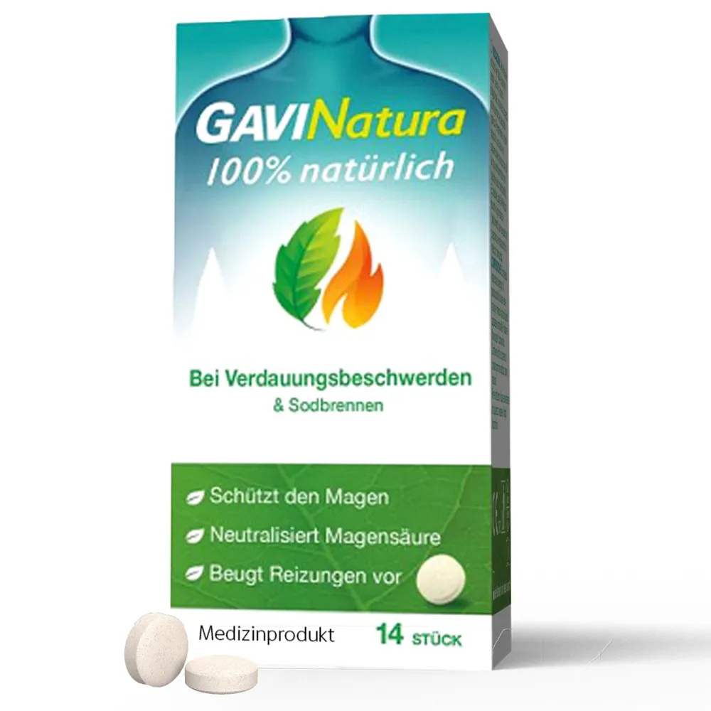 GAVINatura® Lutschtabletten bei Verdauungsbeschwerden & Sodbrennen| Outlet