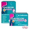 ® Dual Suspension + Dual Kautabletten mit Zweifachwirkung gegen Sodbrennen>Gaviscon Hot