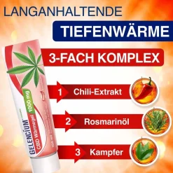 Cannabis CBD Wärmegel 1000 mg|Gelencium