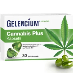 ® Cannabis Plus Kapseln mit Vitamin B12|Gelencium Online