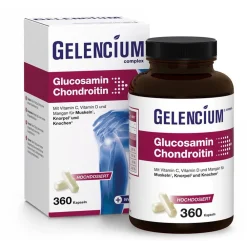 ® Glucosamin Chondroitin hochdosiert mit Vitamin C>Gelencium Discount