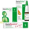 GeloMyrtol® forte + GeloSitin® Nasenpflege + GeloRevoice® Halstabletten> Hot