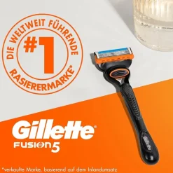 Fusion5 Rasierer für Männer mit Präzisionstrimmer und Gleitstreifen><noscript><img width=