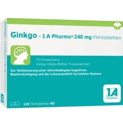 Ginkgo - 1 A Pharma® 240 mg> Outlet