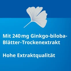 Ginkgo Biloba STADA® 240 mg bei Gedächtnis- und Konzentrationsstörungen - Jetzt 15% mit dem Code stada15 sparen*| Online