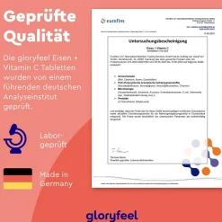 ® Eisen + Vitamin C Kapseln|gloryfeel Hot