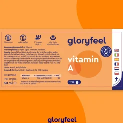 ® Vitamin A 5.000 I.E. Tropfen Nature>gloryfeel Hot