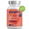 ® Vitamin B Komplex - 200 Kapseln - 500µg B12 -  hochdosiert - 8 B-Vitamine>gloryfeel Clearance