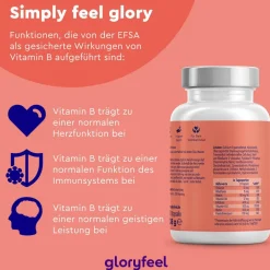 ® Vitamin B Komplex - 200 Kapseln - 500µg B12 -  hochdosiert - 8 B-Vitamine><noscript><img width=