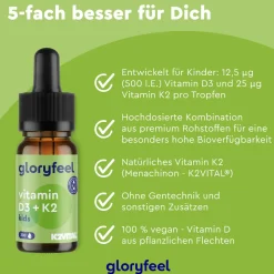 ® Vitamin D3 + K2 500 I.E Tropfen Kids><noscript><img width=