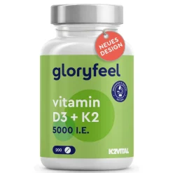 ® Vitamin D3 K2 (K2VITAL® von Kappa) 5.000 I.E. Tabletten|gloryfeel Discount