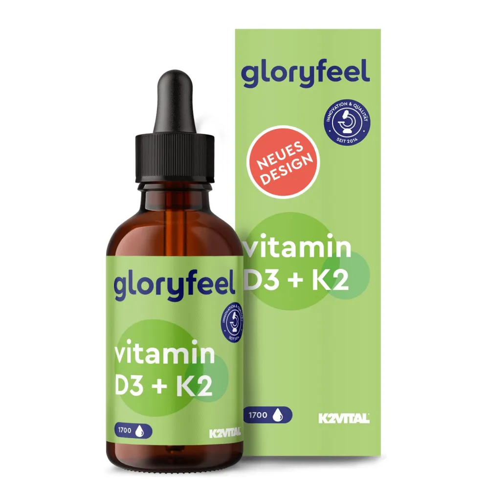 ® Vitamin D3 K2 (K2VITAL® von Kappa) Tropfen>gloryfeel New