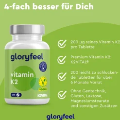 ® Vitamin K2 Tabletten|gloryfeel Outlet