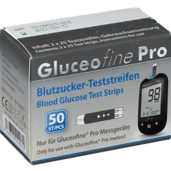 Gluceofine® Pro Blutzucker-Teststreifen| Discount