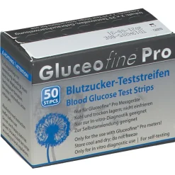 Gluceofine® Pro Blutzucker-Teststreifen| Discount