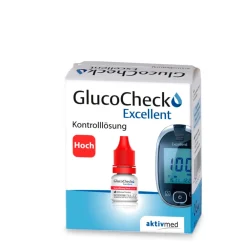 Excellent Kontrolllösung (hoch)|GlucoCheck Best
