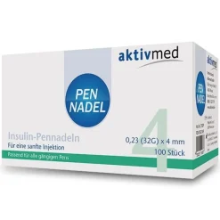 GlucoCheck Pennadeln für eine sichere Insulininjektion (4 mm)> Discount