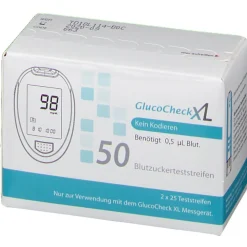 GlucoCheckXL Blutzuckerteststreifen| Discount