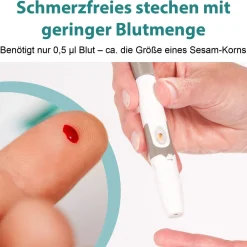 XL Blutzuckerteststreifen, 100 Stück><noscript><img width=