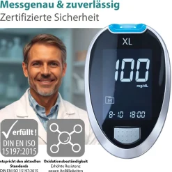 XL Blutzuckerteststreifen, 200 Stück><noscript><img width=