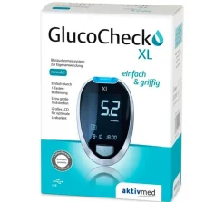 GlucoCheck XL Messgerät [mmol/L] zur Kontrolle des Blutzuckers bei Diabetes mell| Sale