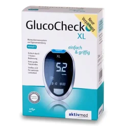 GlucoCheck XL Messgerät [mmol/L] zur Kontrolle des Blutzuckers bei Diabetes mell| Sale
