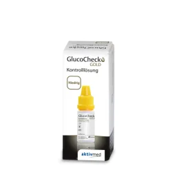 GlucoChek GOLD Kontrolllösung niedrig> Online