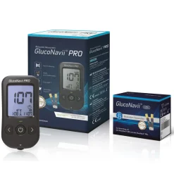Gluconavii Pro Blutzuckermessgerät - Kombiset mit Teststeifen (mg/dL)> Clearance