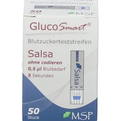 GLUCOSMART Salsa Blutzuckerteststreifen Dose| Clearance