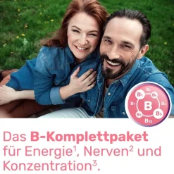 GLYCOWOHL Vitamin B complete mit allen B-Vitaminen + Inositol| Outlet