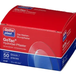 GoTac Hydro Gel-Pflaster oval 7,4 cm x 4,5 cm| Outlet