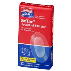 GoTac Hydro Gel-Pflaster oval 7,4 cm x 4,5 cm| Hot