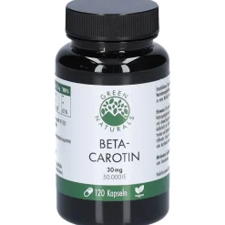 GREEN NATURALS Beta-Carotin 30 mg, 50.000 IE><noscript><img width=
