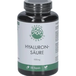 GREEN NATURALS Hyaluronsäure 930 mg vegan| Hot