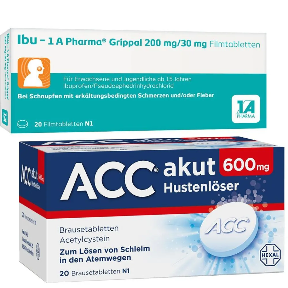 Grippeset IBU 1A GRIPPAL + ACC akut|