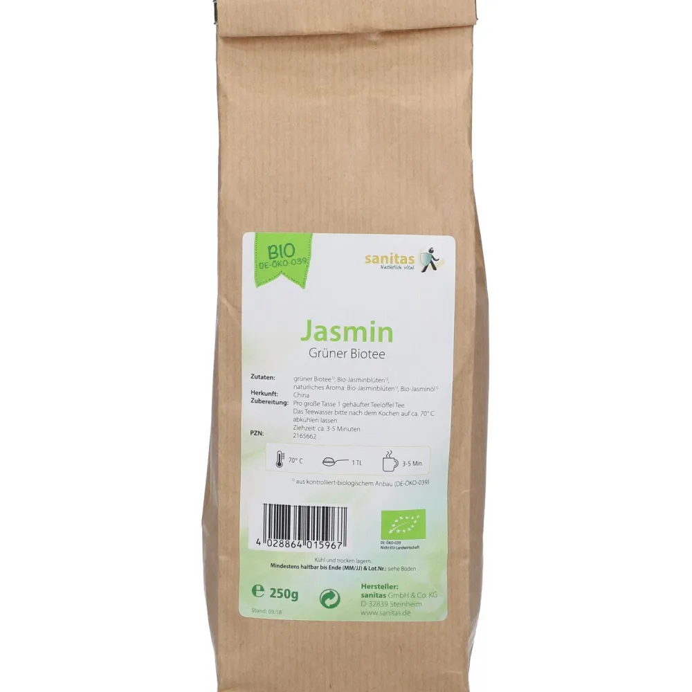 Grüner Bio-Tee China Jasmin| Hot