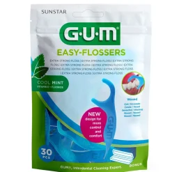 ® EASY FLOSSERS, Zahnseidesticks, gewachst, mint|Gum Online