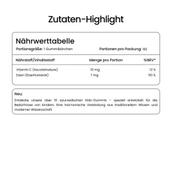 Gummily® Kinder Eisen & Vitamin C Gummibärchen - LABORGEPRÜFT - 2 Monatsvorrat><noscript><img width=