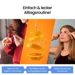 Gummily® Lutein Gummibärchen - LABORGEPRÜFT - mit Zink - Augenkomplex| Best
