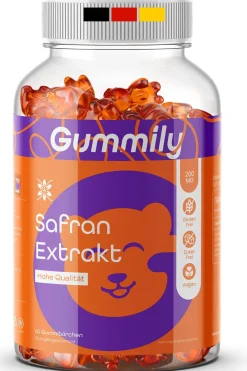 Gummily® Safran Extrakt Gummibärchen - LABORGEPRÜFT|