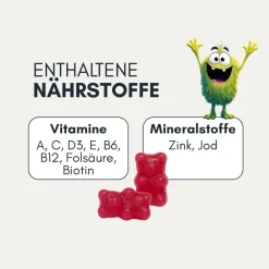 Gumtamin Multivitamin Gummibärchen für Kinder| Hot
