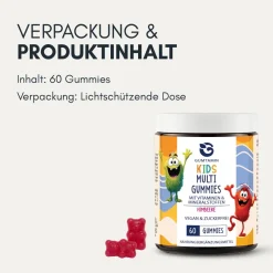 Gumtamin Multivitamin Gummibärchen für Kinder| Hot